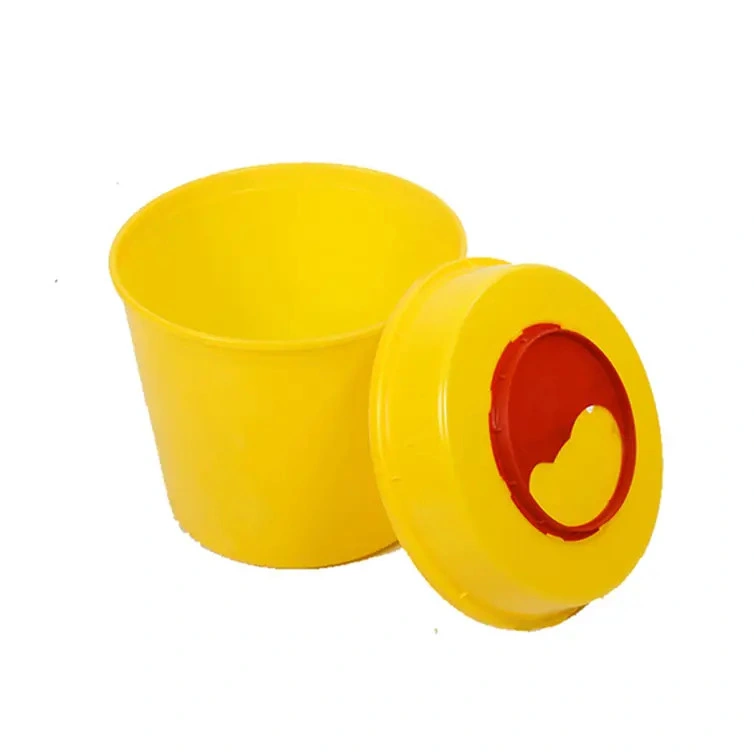 Wholesale Price Plastic Medical Biohazard Needle Disposal Disposable Sharp Container/Waste Box/Safety Bin