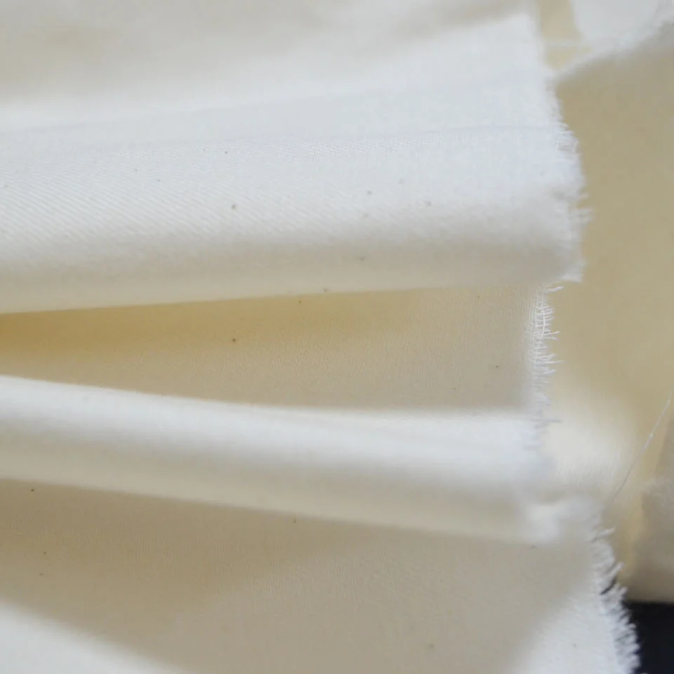 High quality/High cost performance  Greige Cotton Polyester Tc Fabric Pure White Cotton for Shirt