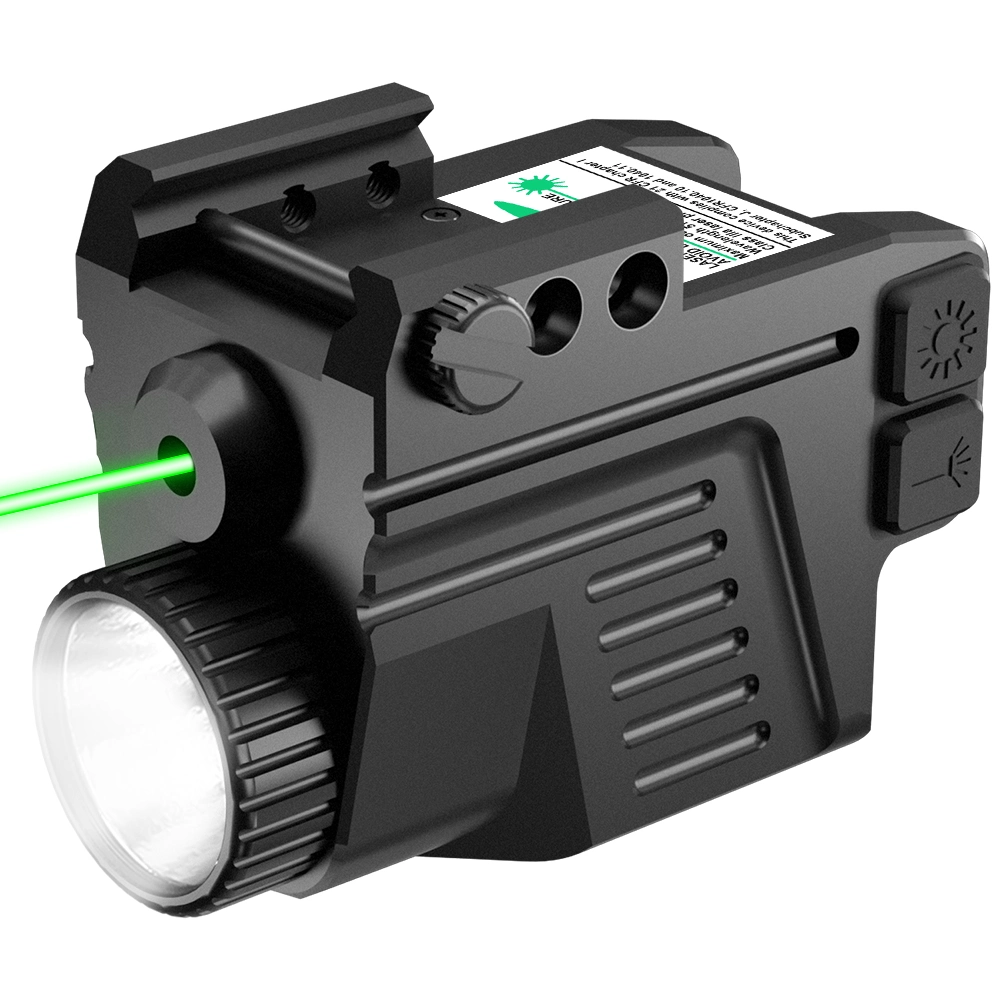 Taktische grüne DOT Laser Sight Typ-C wiederaufladbare Waffe Taschenlampe unter Montieren Sie das Strahlrohr für die Pistole mit 20-21mm Schiene