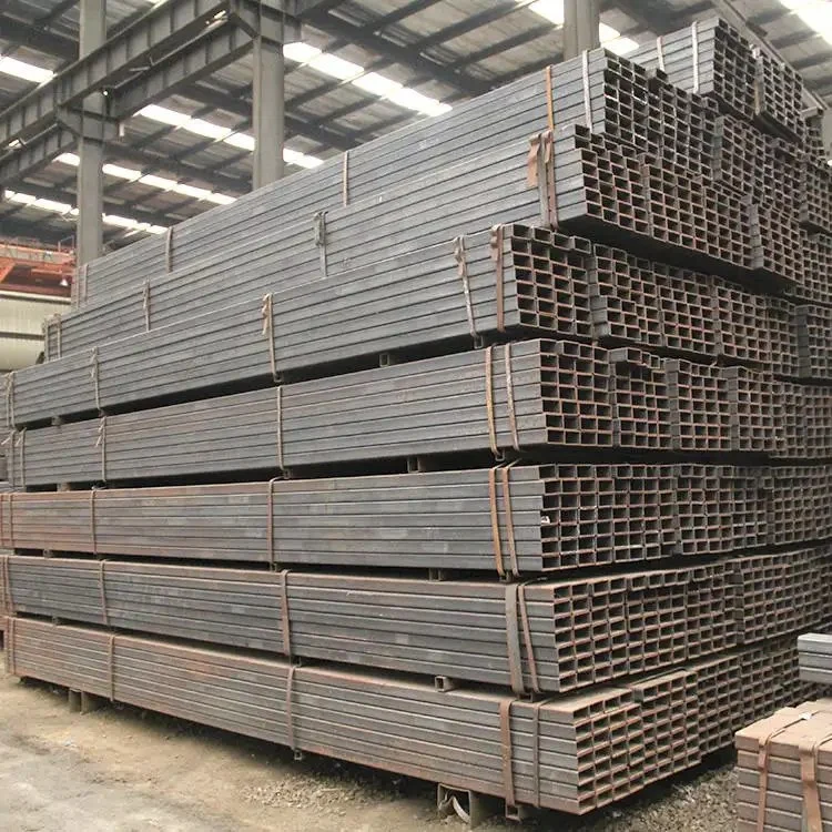 Original Factory High quality/High cost performance  ASTM JIS Standard Black Iron Carbon Square and Rectangular Hollow Sections Steel Pipe