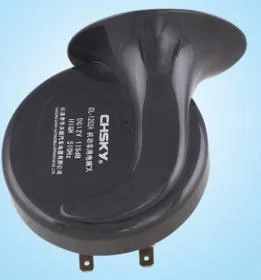 Silbato resistente al agua 12V para automóvil de la bocina Caracol bocina trompeta Altavoz para coche