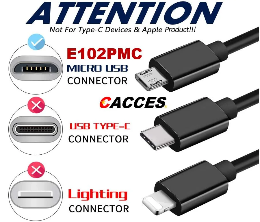 Micro USB Cable 1m/2m/3m Android Charger Cable,Micro Charging Cable Compatible with Samsung PS Controller Charger Cable Lead,Kindle Fire,Fire HD Tablet,Sony,HTC