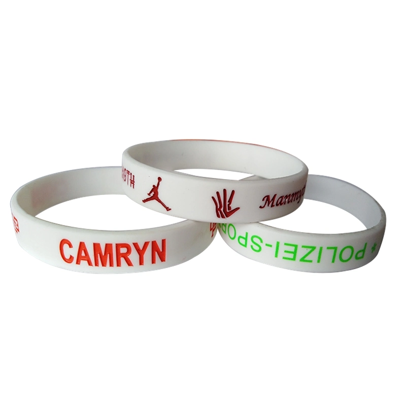 New Design Personalized Silicone Wristbands Sports Silicone Bracelets