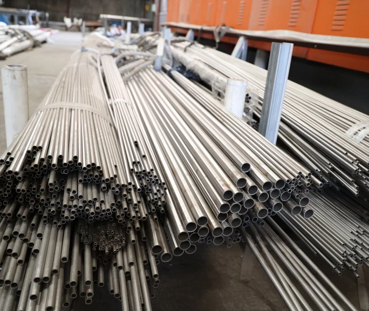 ASME B36.19. Duplex Water Pipes Sch40s S32205 Stainless Steel 8" Seamless ISO Seawater Round Seamless Tube Duplex Steel 1 Ton