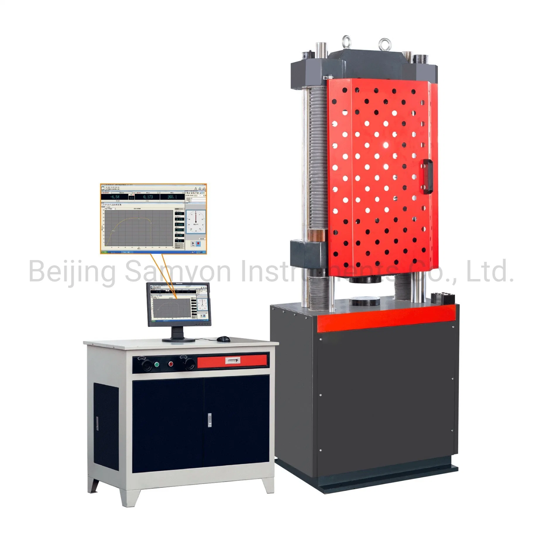 Professional Syw-2000 Concrete Block Compression Testing Machine