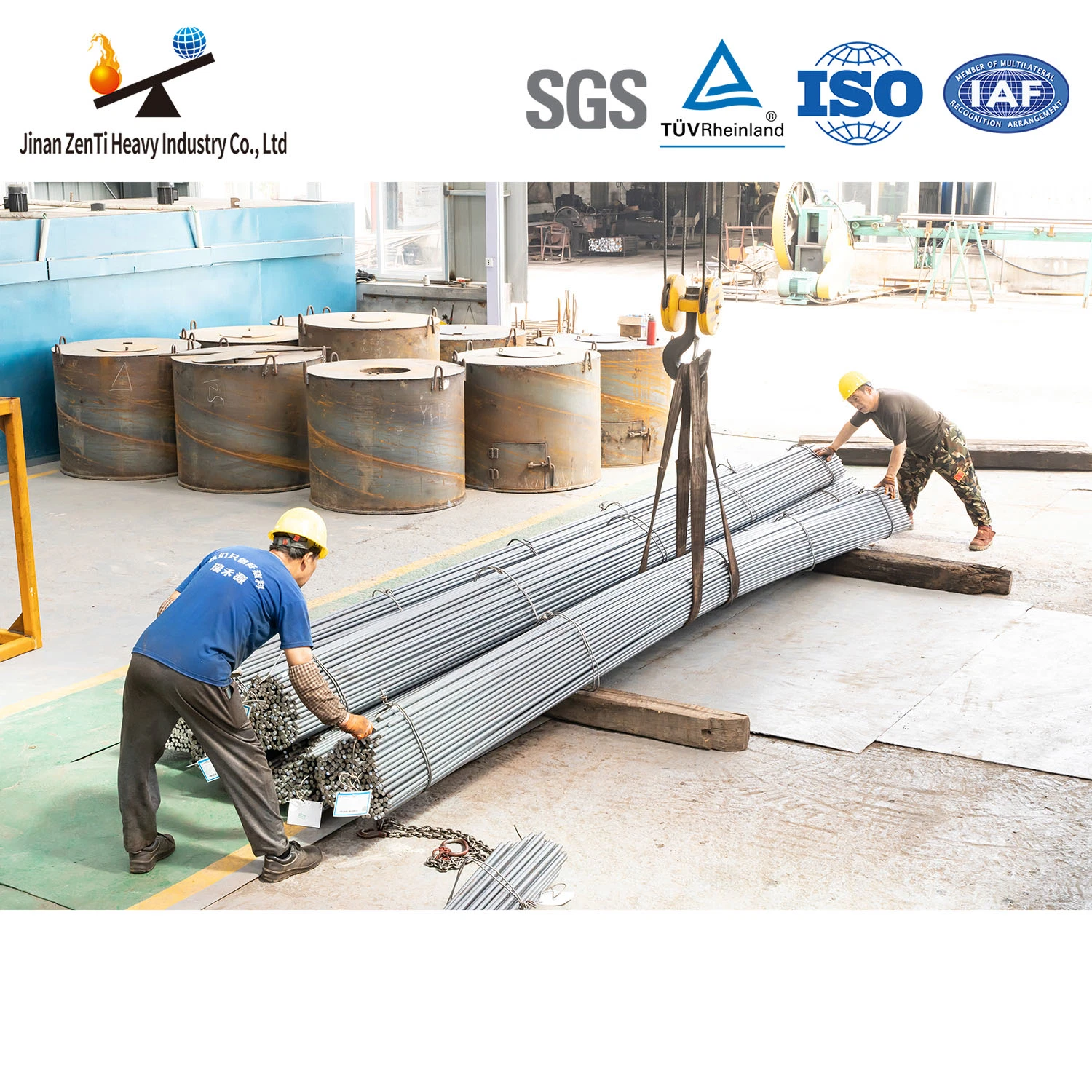 Factory Grinding Steel Rod Bar for Cement Concrete Chemical Metallurgical Industry Power Station Genuine Goods at a Fair Price