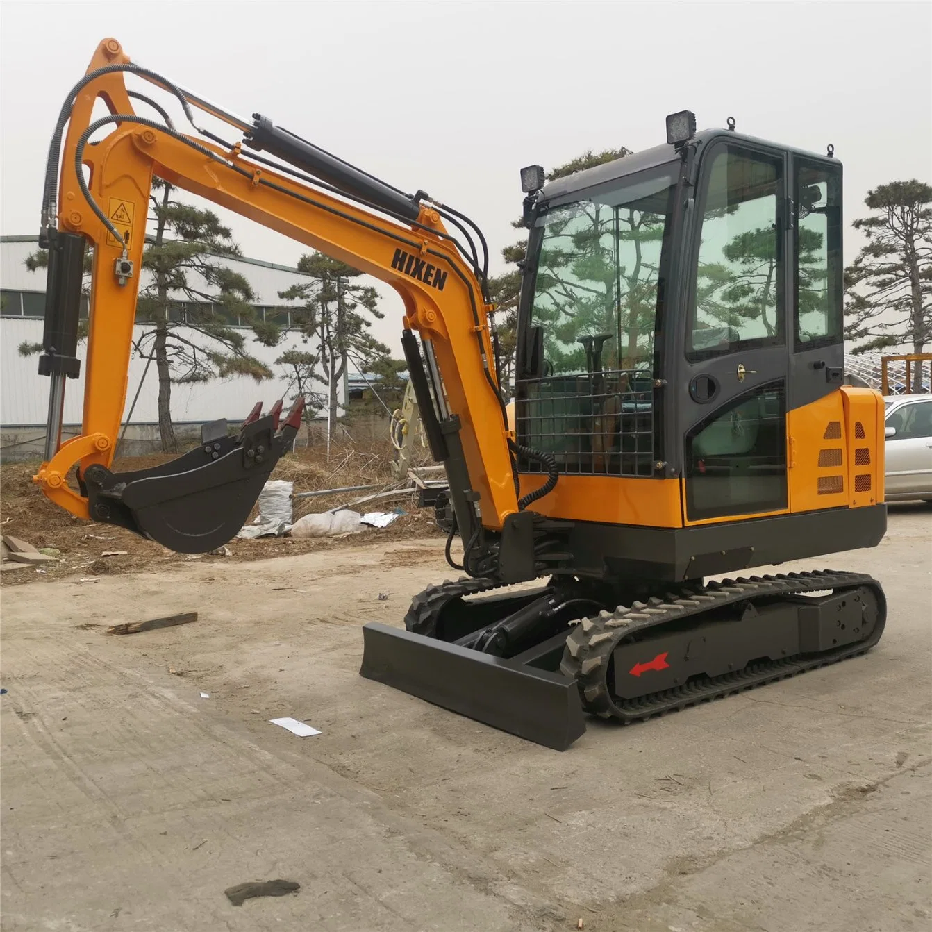 EPA CE China fábrica hidráulica 0,8ton a 6 toneladas pequeño Excavadora hidráulica de Construcción Mini barata para la Venta