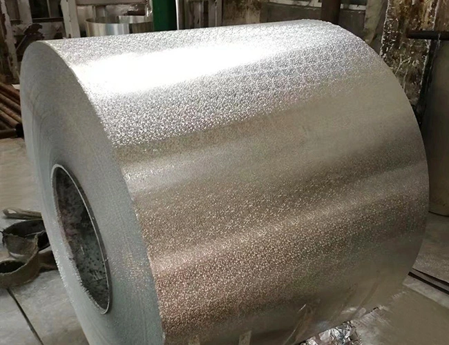 Embossed Aluminum Coil with Polysurlyn Moisture Barrier Manufacturer for Refinery Storage Tanks