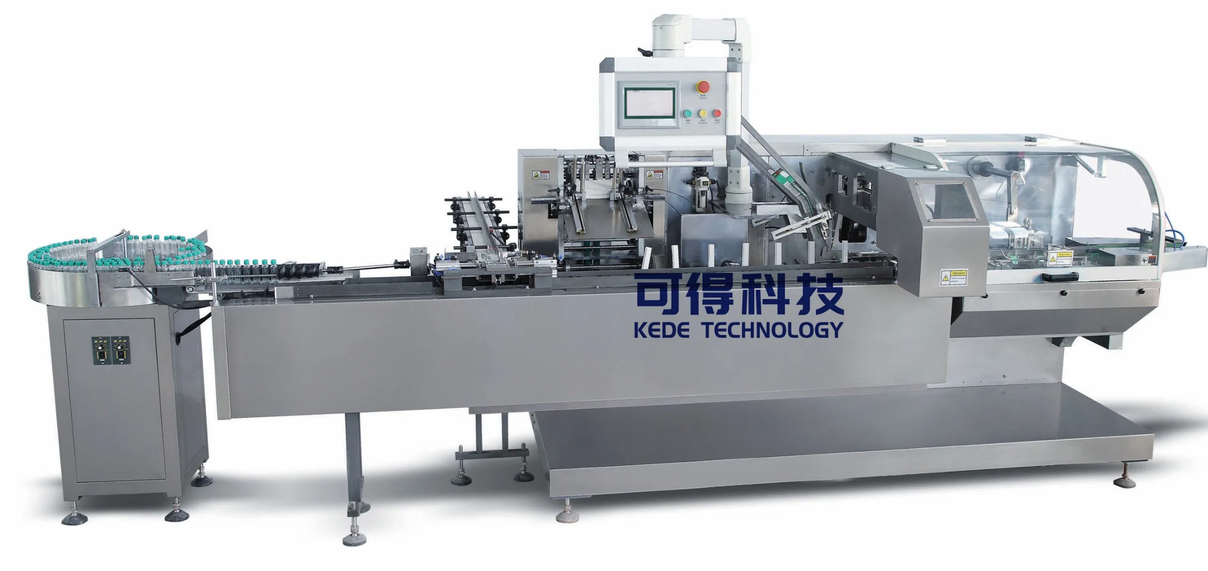 Professional fabricantes OEM/ODM Cuadro cosméticos Cartoning suministro automático de línea de producción de la máquina