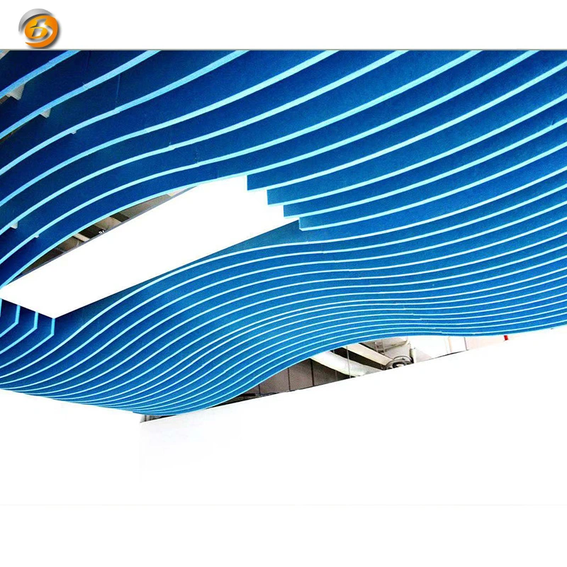 100% Polyester Fiber Environmental Protection and Sound Absorption Ceiling Covering