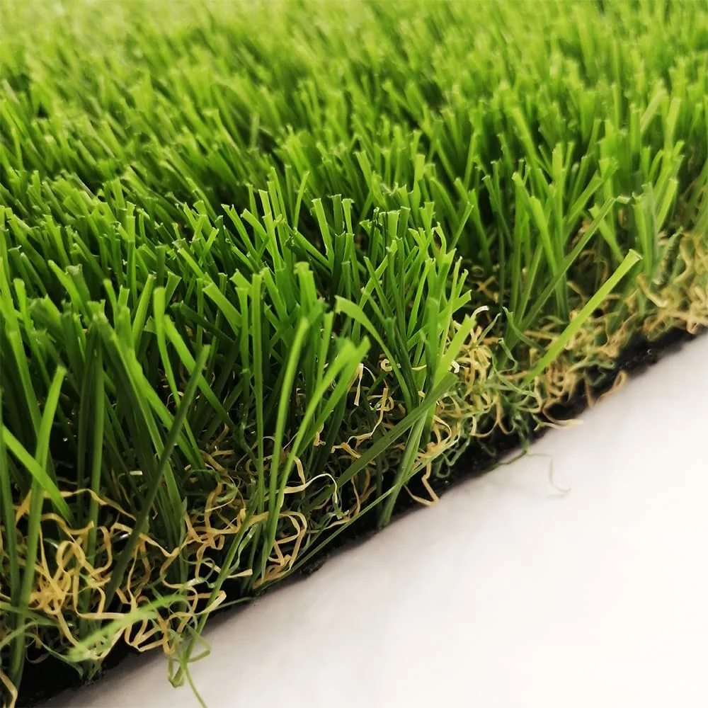 Exterior campo ajardinar bonito Verde elástico Lawn Carpet relva artificial Turf Área de brincadeira para crianças com jardim de relva sintética de alta qualidade