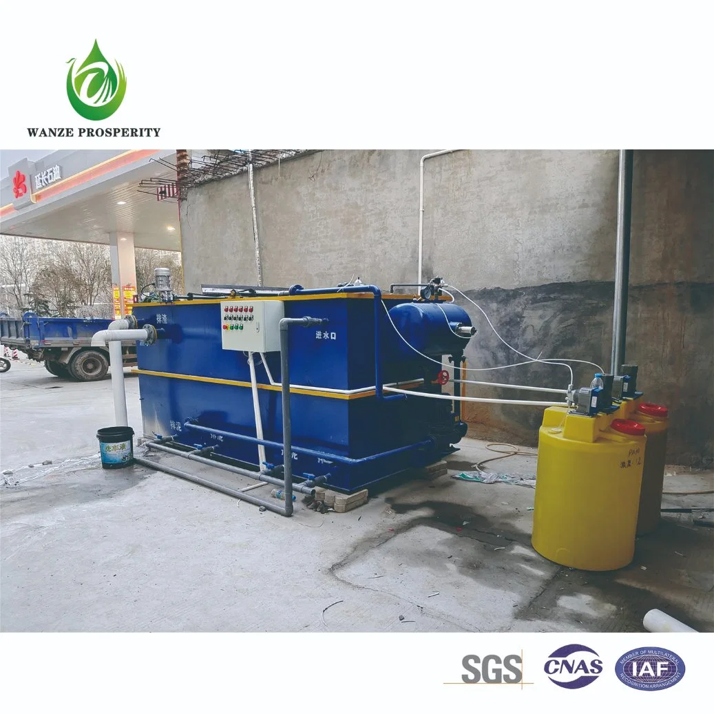 Daf Soluble Air Flotation Machine for Slaughter Sewage Treatment