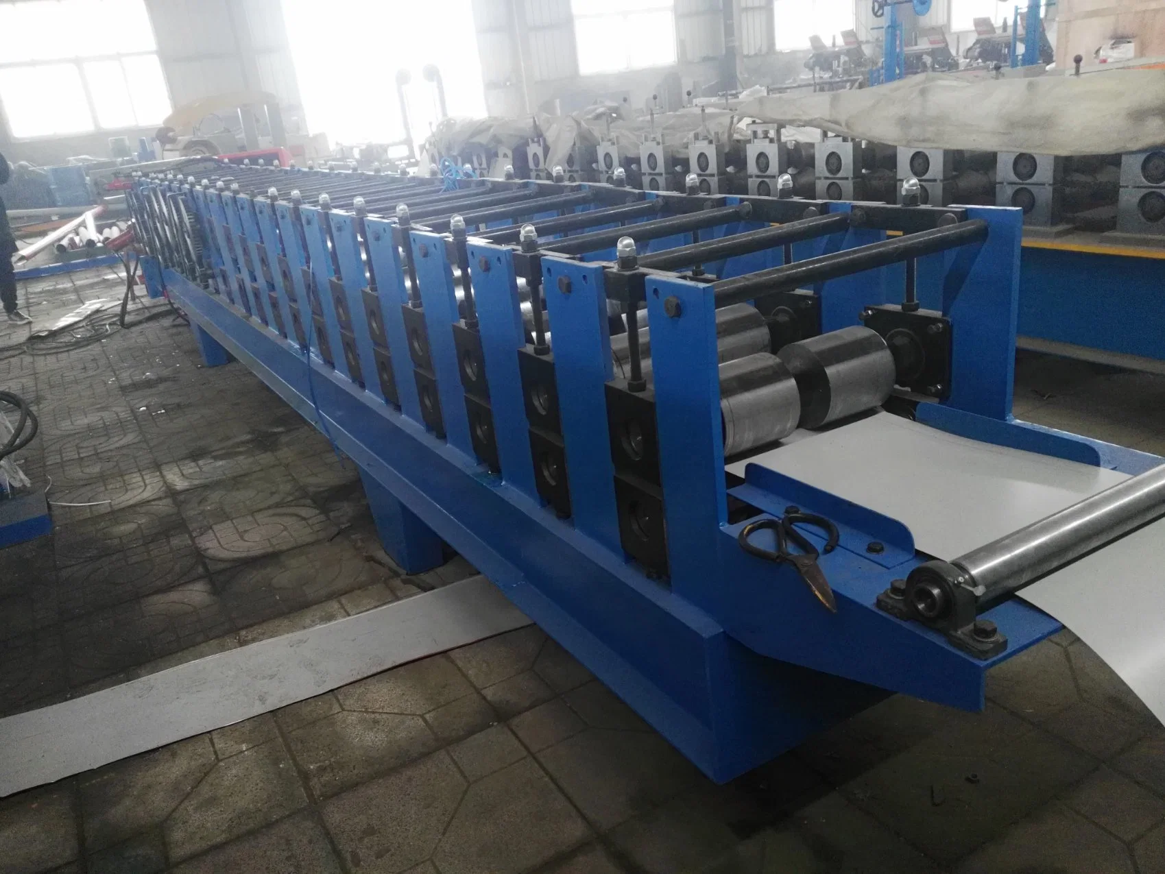 Color Steel Galvanized Round and Square Rain Down Pipe Making Machine Roll Forming Machine