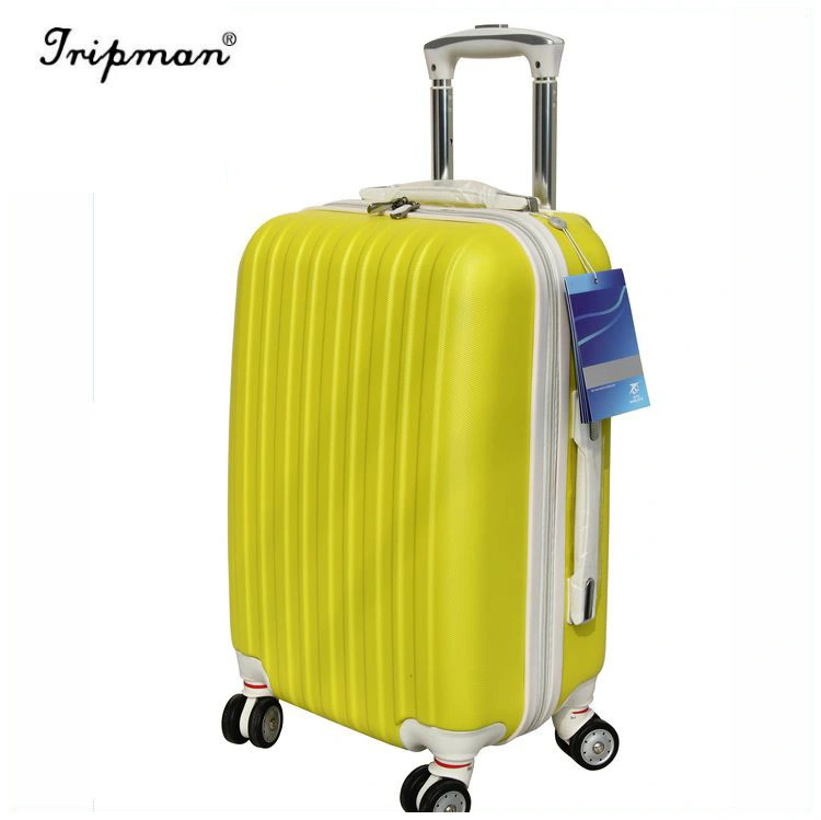 Tripman New Design Customized Yellow Frame PC ABS Luggage