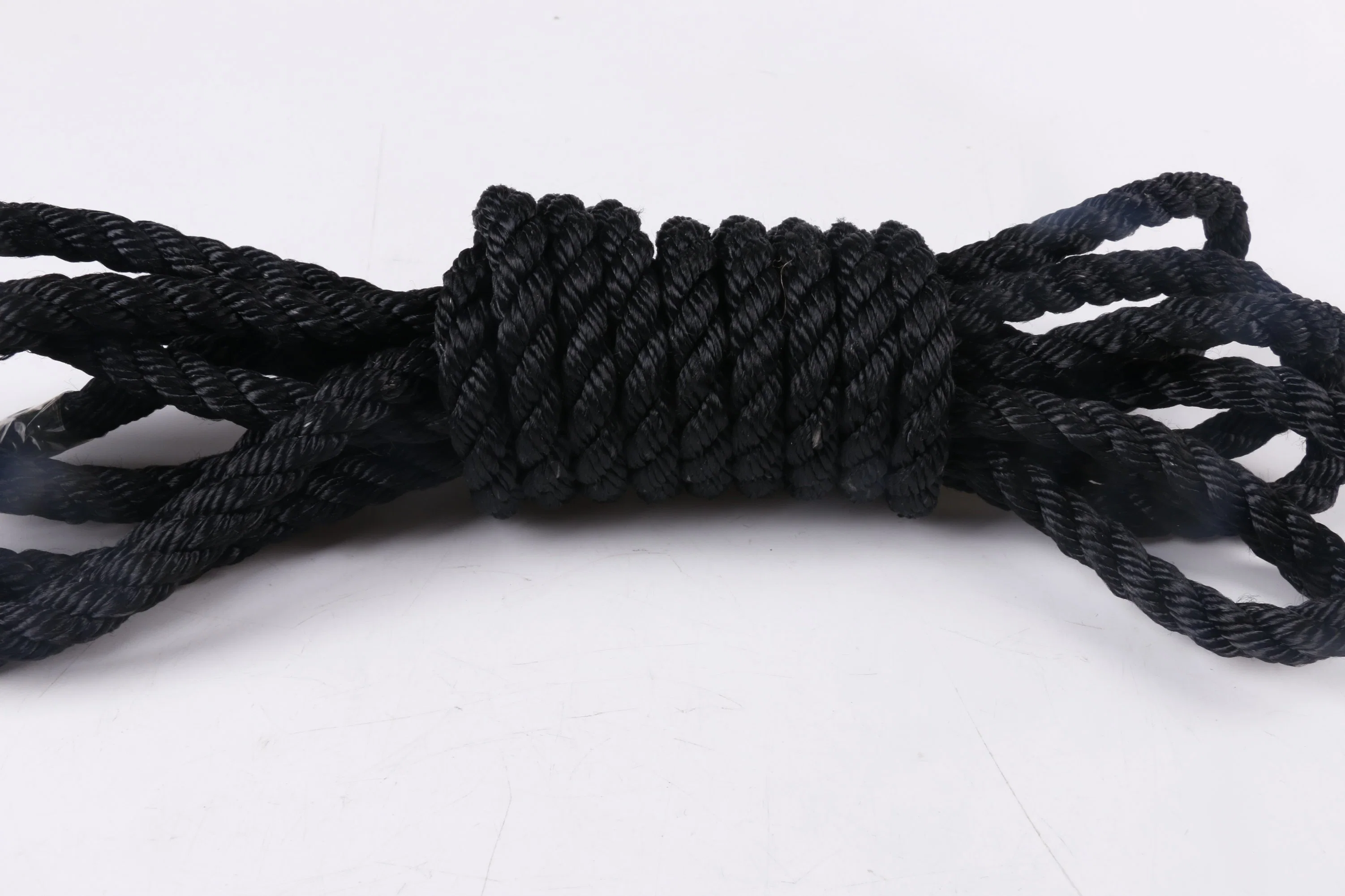 3mm 6mm 8mm Twised Braided PP/PE/Polyester/Nylon Cotton Mixed Mooring Rope