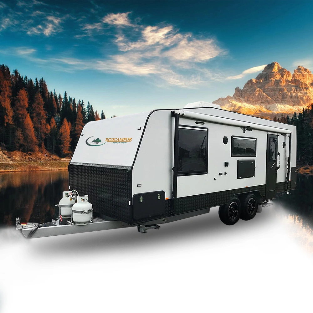 Conteneur de roulottes de voyage personnalisé Chambre Cuisine Mobile Van Camper Motorhome