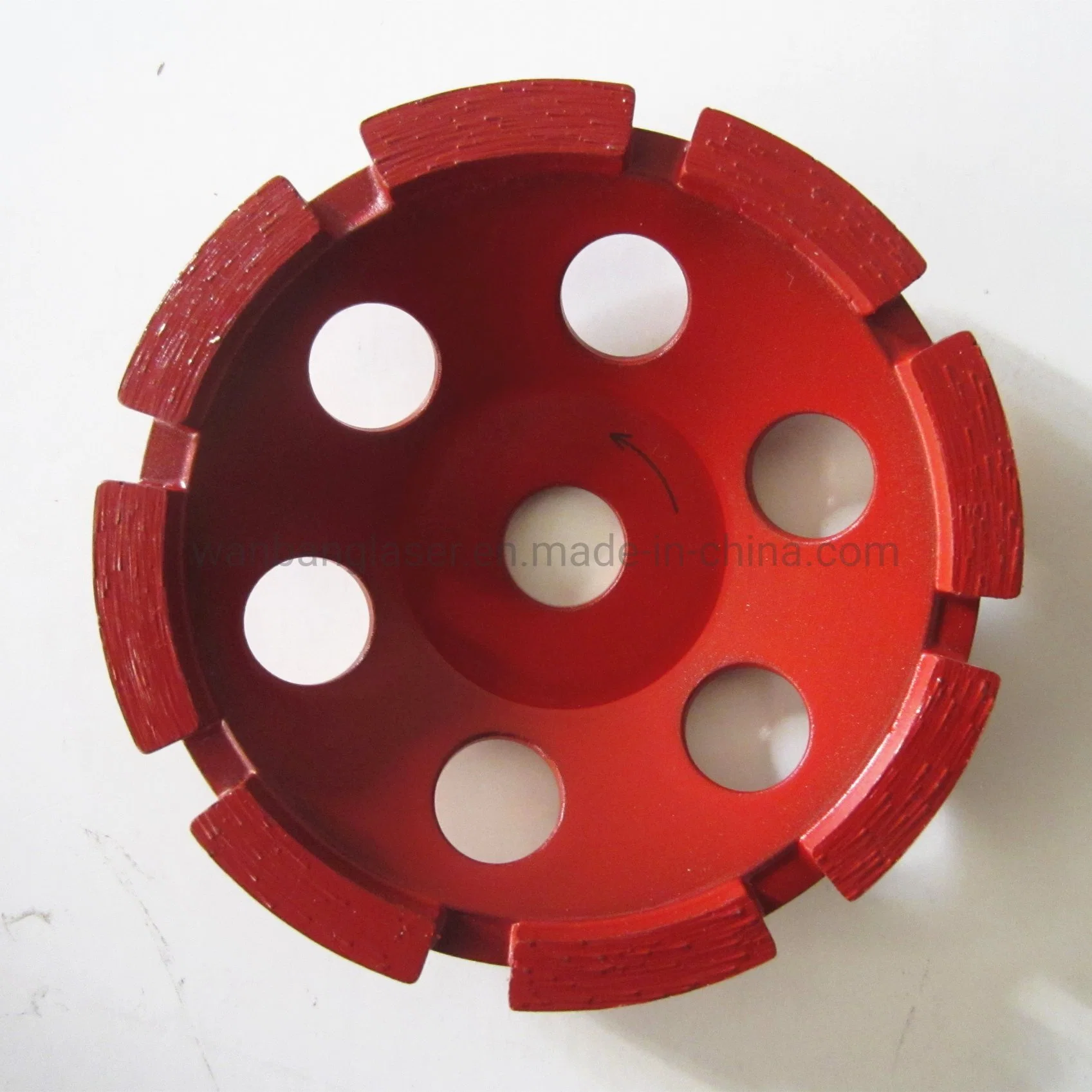 Single Row High Quality Turbo Concrete Stone Diamond Grinding Cup Wheel