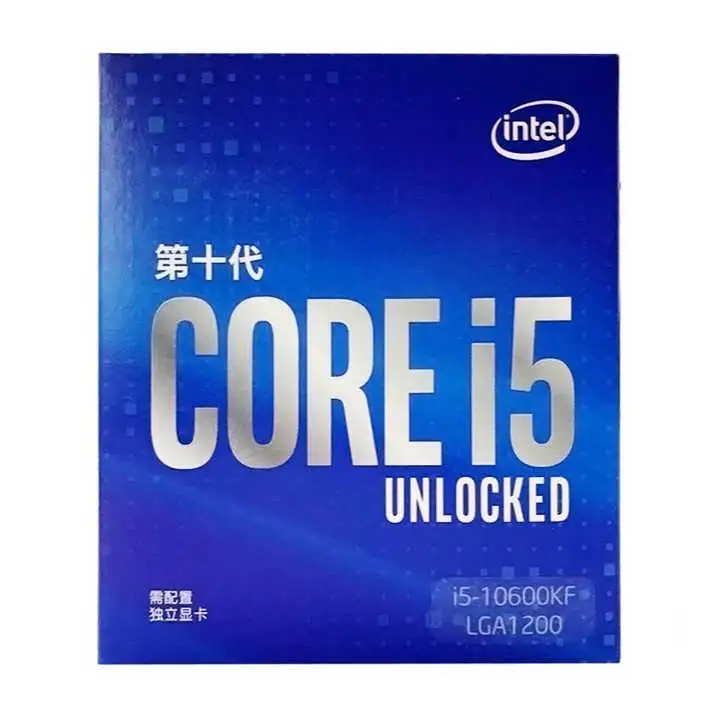 10th I5 10600kf Processor with 4.1GHz 12MB Cache Slot LGA1200