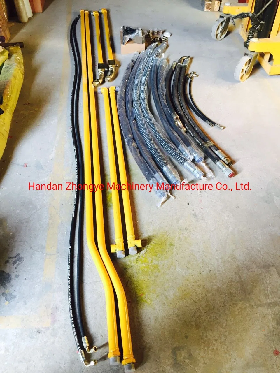 Hydraulic Breaker Pipeline Arm Assembly Hydraulic Hammer Steel Pipes for Excavator