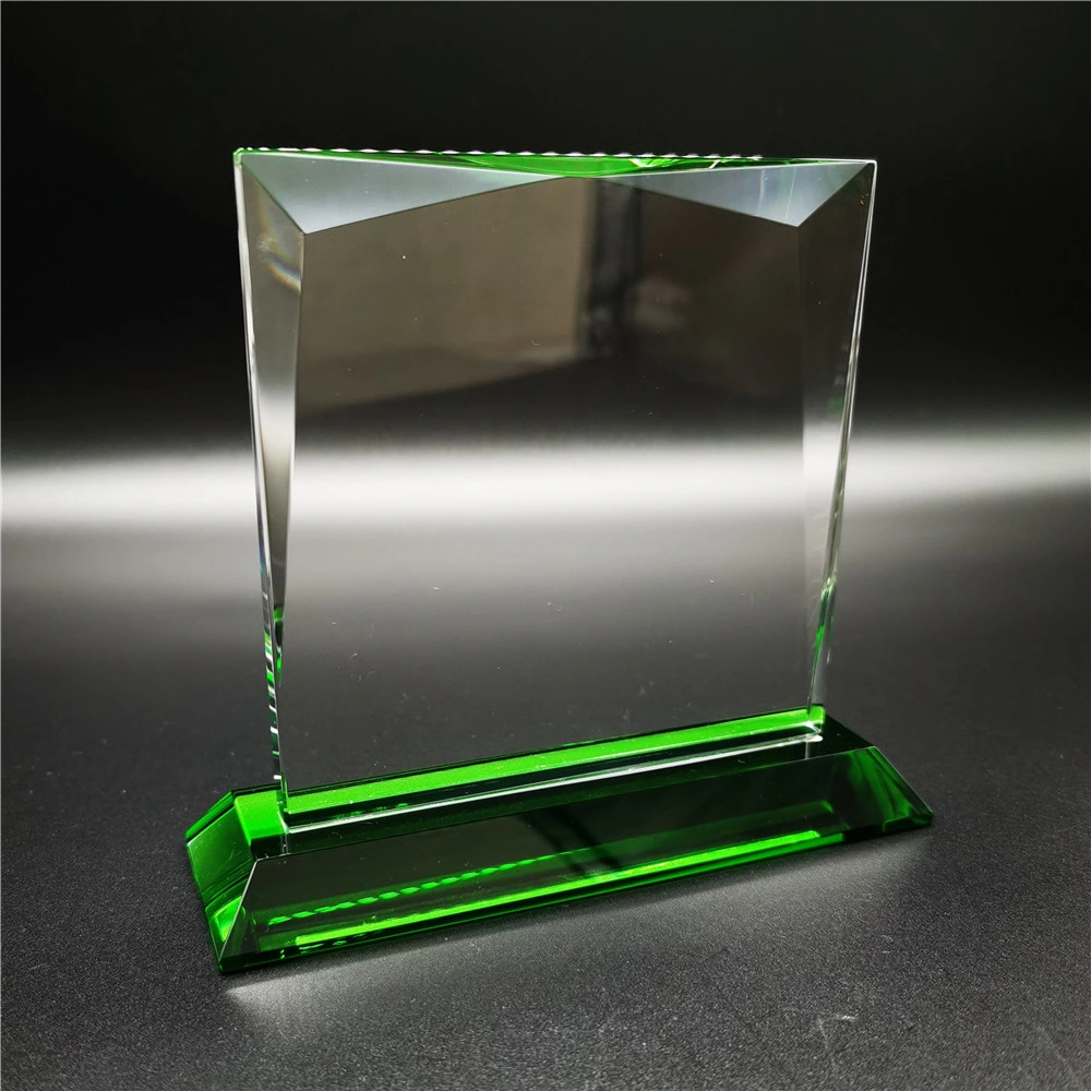 Green Base Golf Crystal Trophy Awards