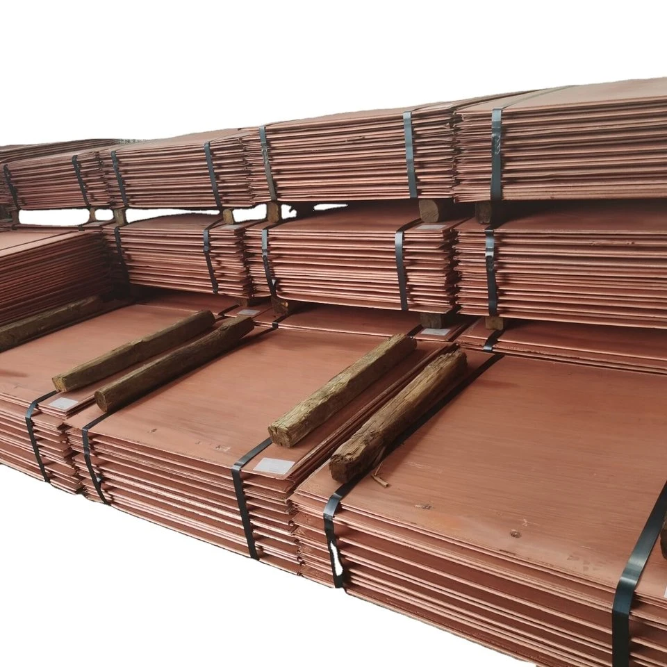 99.995% of Copper Sheet, Cathode Copper and Copper Materials Are Produced and Exported to China