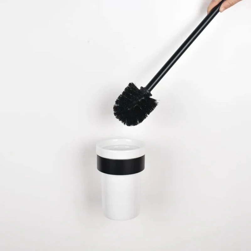 Fashion Toilet Cleaning Brush Holder Sets Wall Mount Stainless Steel Bathroom Accessories