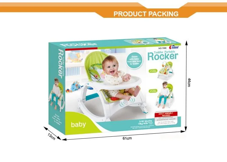 Bebé Swing Bouncer Baby Bouncer Seat Rocker Multifunctional Electric Baby Mecedora niños′ S mecedora silla bebé cochecito