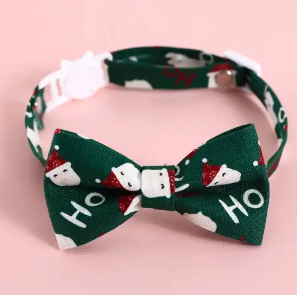 Lovely Design Christmas Decorations Cat Bow Adjustable Party Birthday Photo Accessories