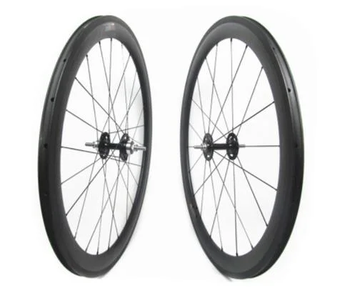 700c Fixed Gear Carbon Wheels for Track Bicycle Carbon Clincher Disc Braking Wheelset