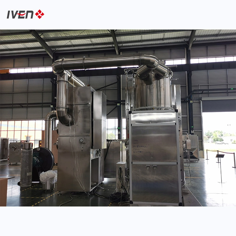 Pharmaceutical Factories Good Performance Fluidized Bed Dryer Fluid Granulator Air-Assisted Drying and Granulating Machine Air-Assisted Spray Coater