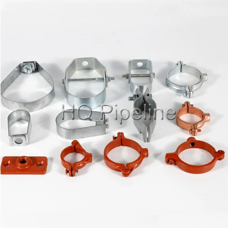 UL/FM Carbon Steel Galvanized/ Copper Plated Split Ring Pipe Hangers for Strut Channel Pipe