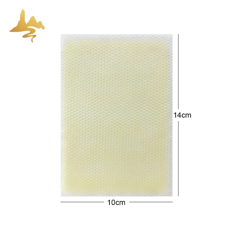 Customized Product Warmer Yellow Hydrogel Sport Sprain Pain Relief Patch