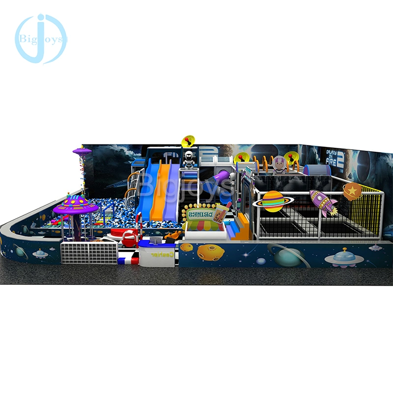 High quality/High cost performance Space Theme Mini Small Indoor Playground for Children