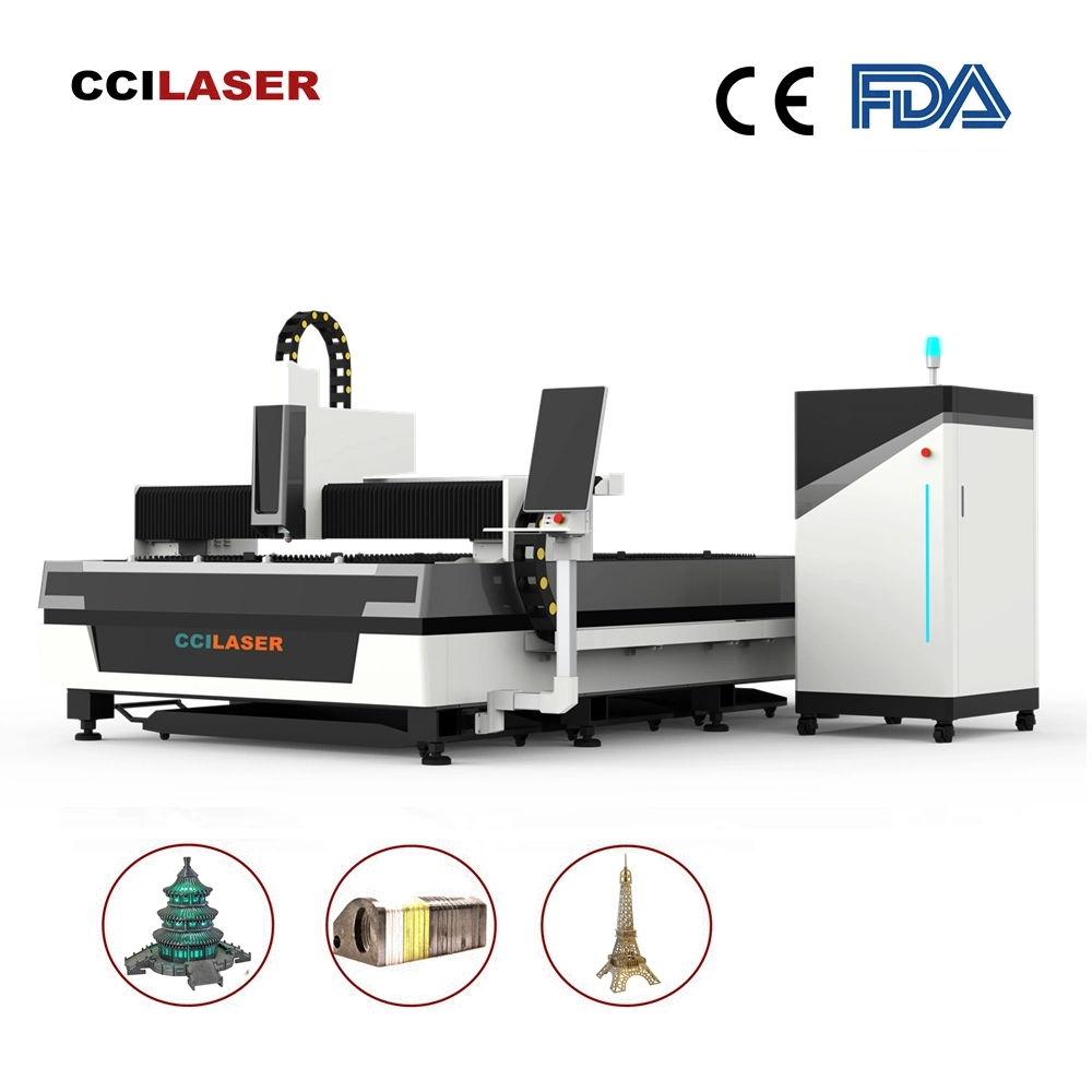 World Cut Laser Machines Carbon Fiber Sheet CNC Fiber Laser Cutting Machines Price 1000W 3000W Metal Plate Fiber Laser Cutter