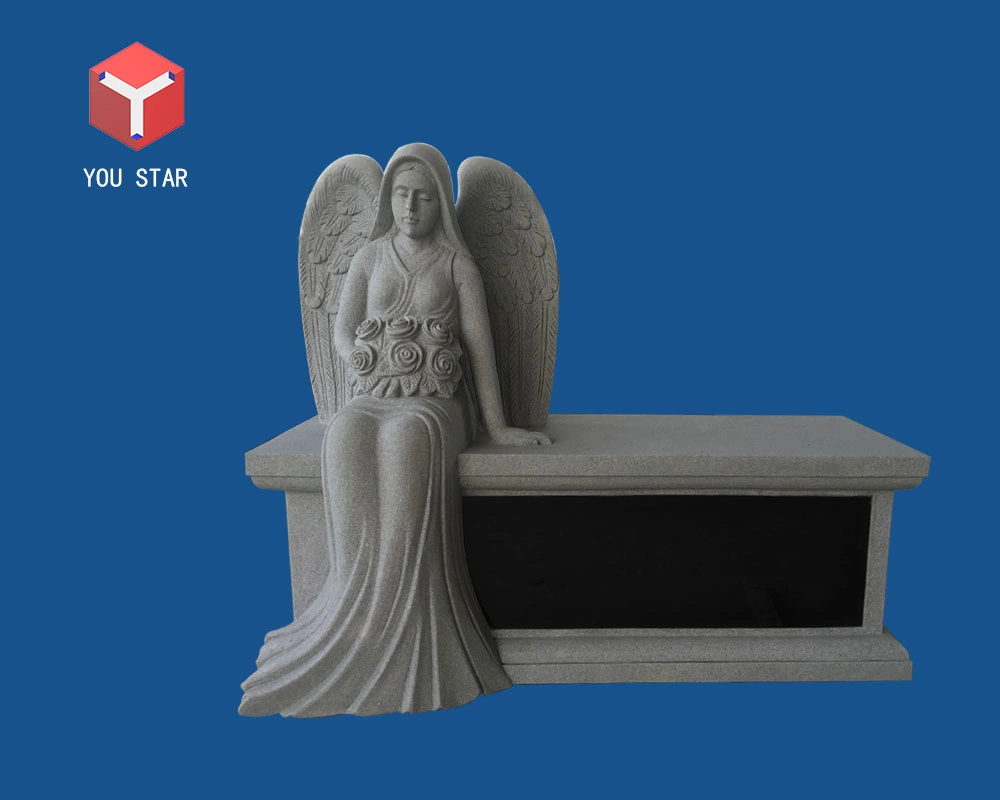 4 Niche Sitting Angel Columbarium