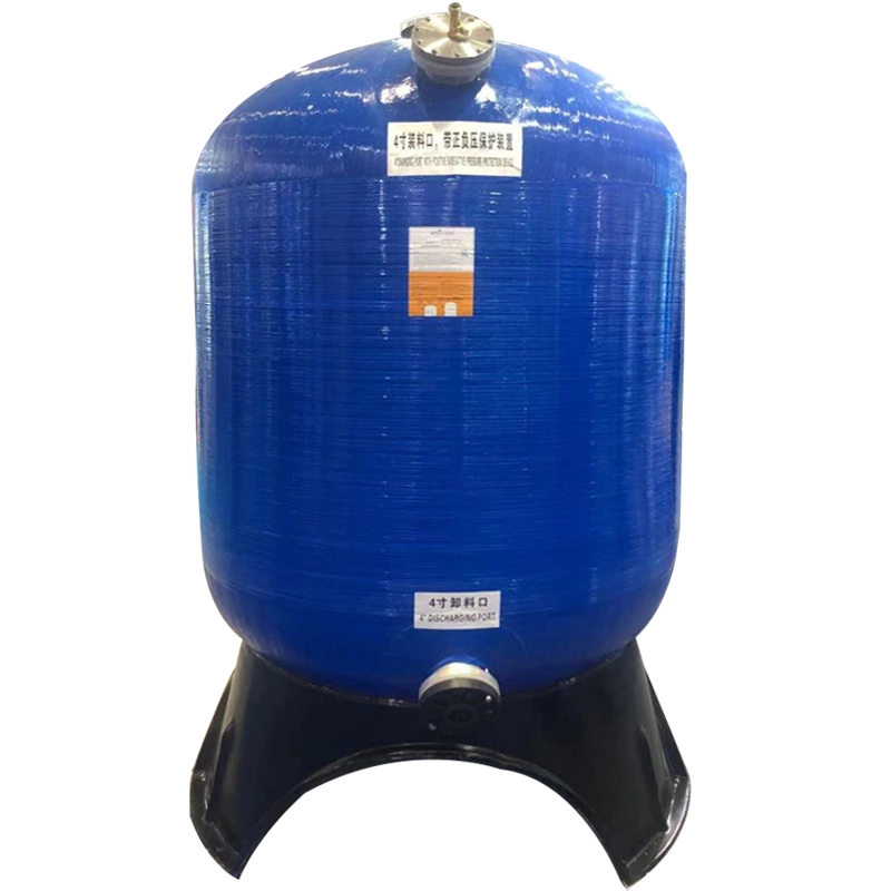 Resin Softener Sand Filter FRP Tank with Upper Filling Port/Lower Discharge Port