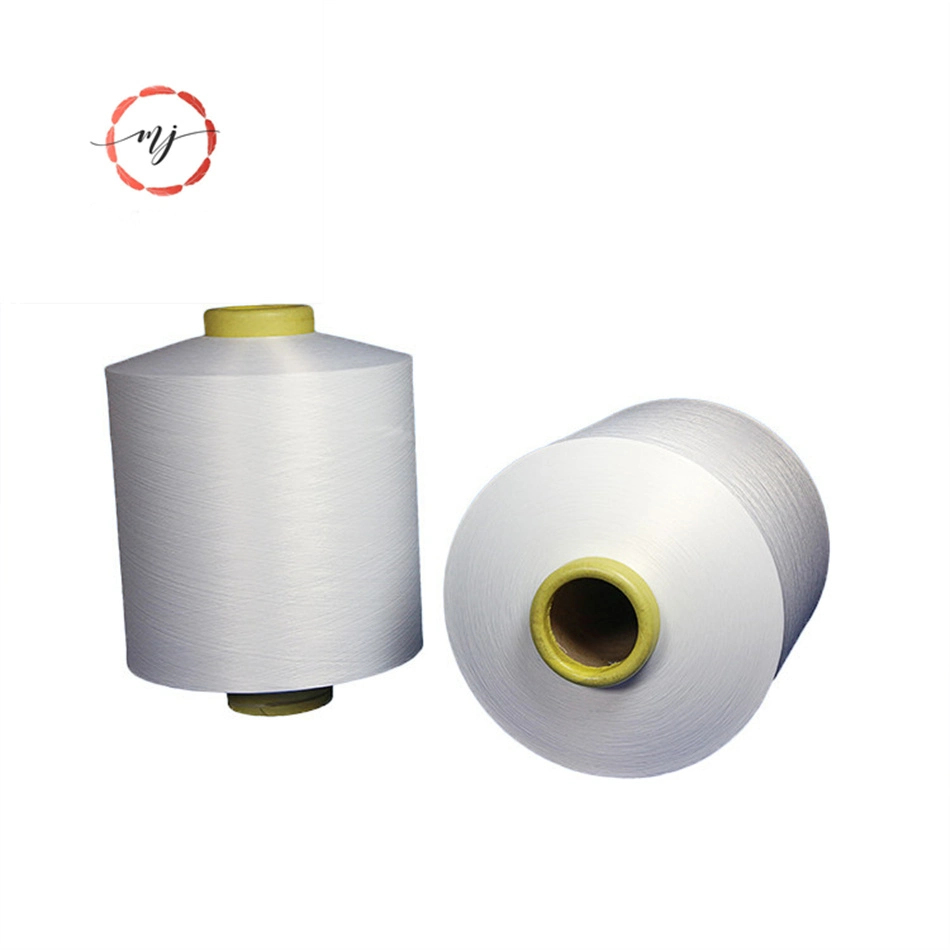 70d Nylon 6 and 66 Yarn DTY Stretch Yarn Raw White and Dope Dyed Any Color Even Packing