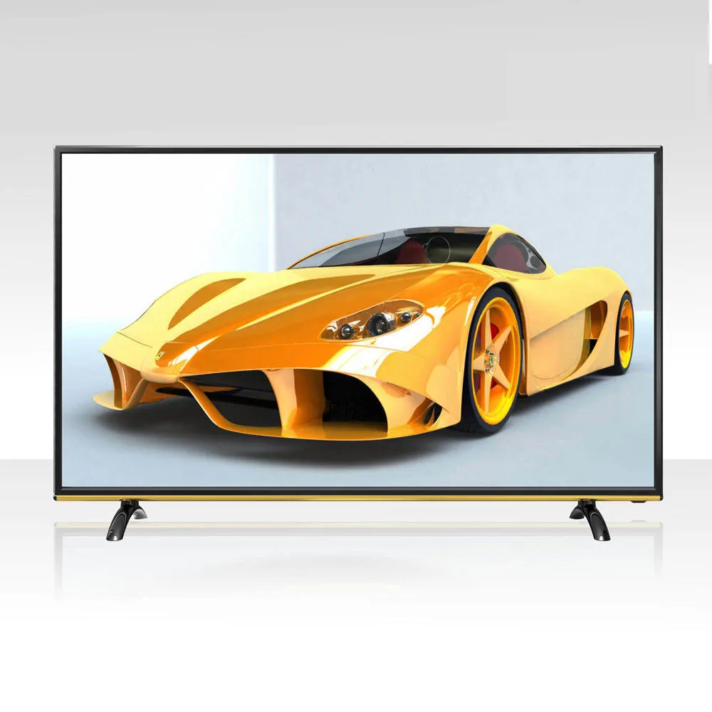 Televisor LED 55 pulgadas de 4K 2K Android TV inteligente con fines comerciales.