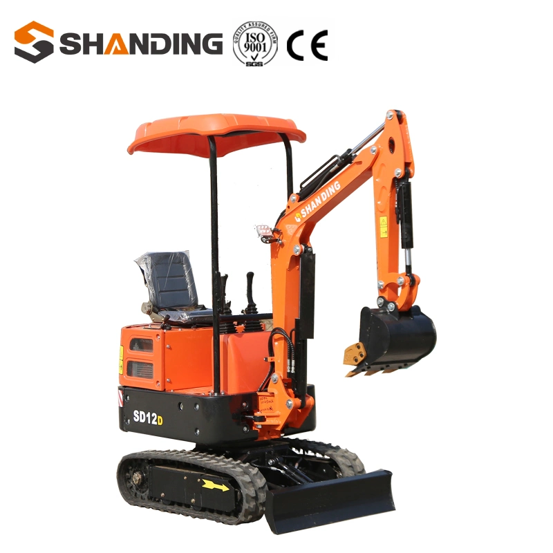 CE EPA China Mini Excavator 1 Ton 2 Ton 3 Ton 6 Ton Tracked Miniature Excavators Suitable for Family Personal Orchard/Excavators