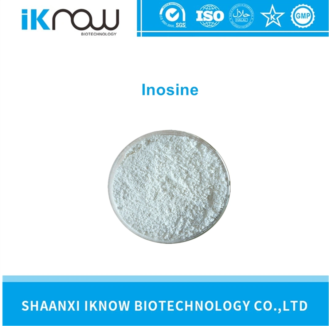 Pharmaceutical and Chemical Industry Inosine 98.0%~102.0% White Crystalline CAS 58-63-9 Fast Delivery