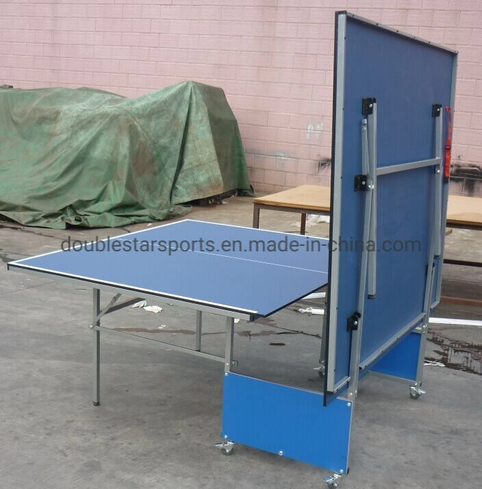 Impermeable al aire libre plegable de aluminio Mesa de ping pong