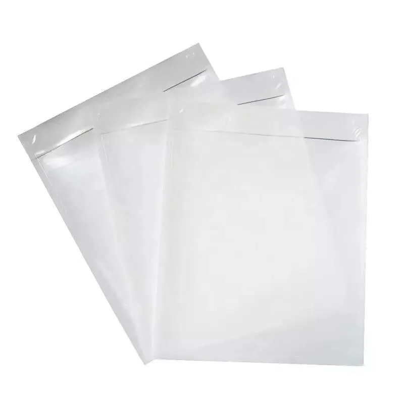 High quality/High cost performance Basic Customization Clear Plastic Mailing Envelopes Packing List