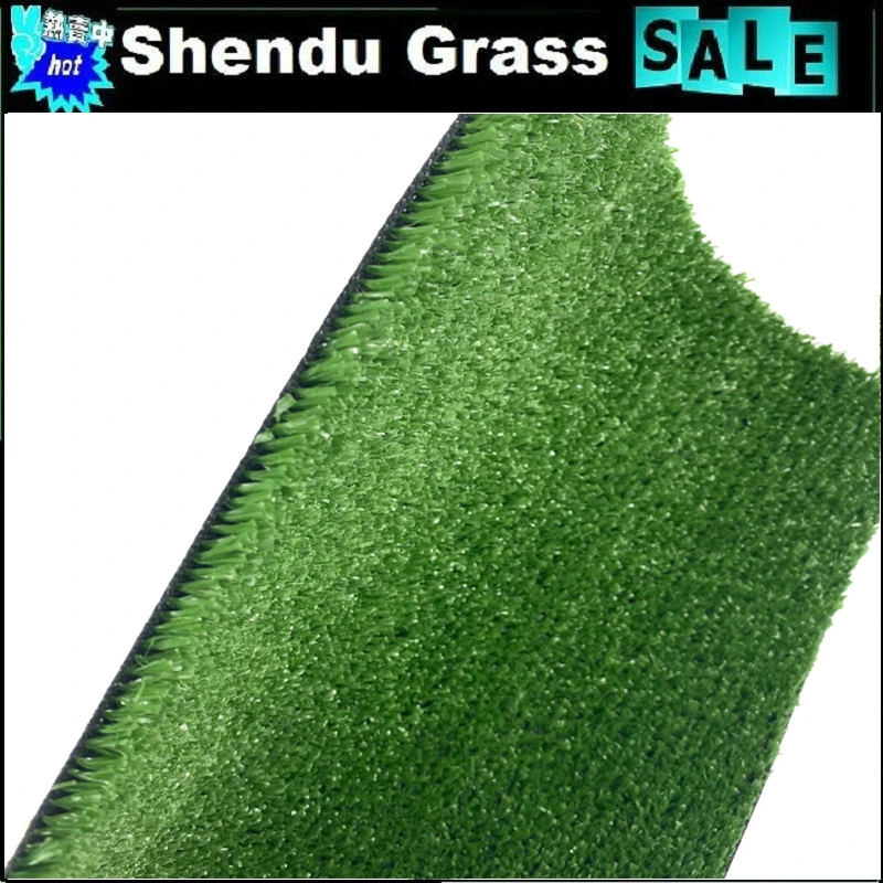7mm 8mm 10mm Alfombra de césped verde económica de césped sintético de hierba artificial