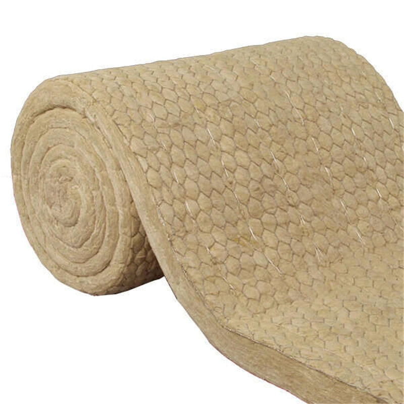 600&ordm; C Thermal Load Contraction Temperature Building Insulation Materials Rock Wool Blanket