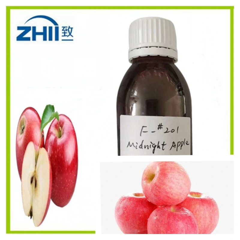 Zhii Saveur de tabac concentrée Saveur de menthe Saveur de fruit Mélange de saveur de fruit Saveur de fruit dorée Saveur de glace Saveur de pomme de minuit pour Ejuice et Eliquid