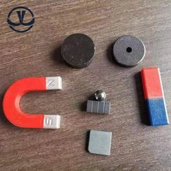 China Manufacturer Customized Industrial Permanent Y25 Round Ring Ferrite Magnet