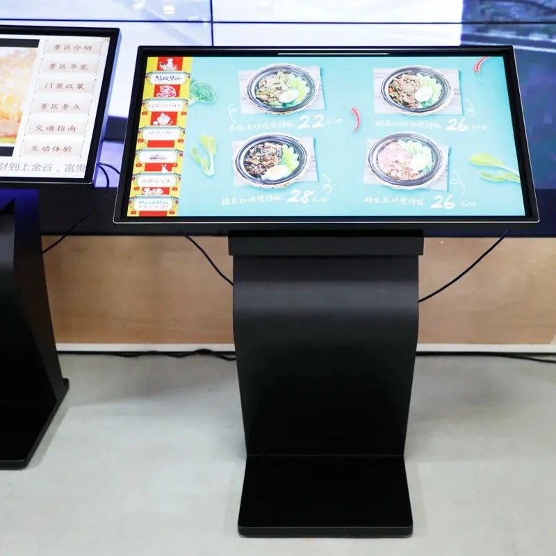 The Factory Sells 65inch Office LCD Display with a Variety of Pedestals Intelligent Interactive Terminal Smart TV