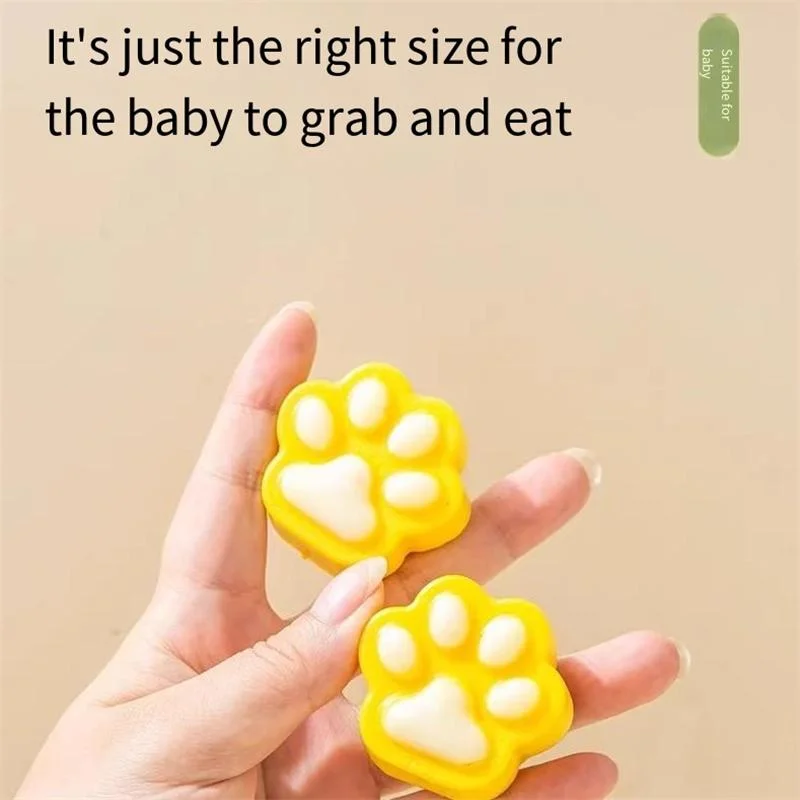 Baby Auxiliary Food Steamed Cake Silicone Mold Young Food Grade Steamed Pastry