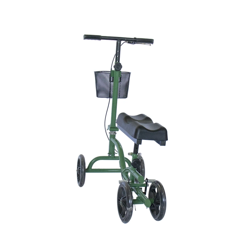 350lbs Folding Deambulatore Walker Rollator Knee Crutch Scooter