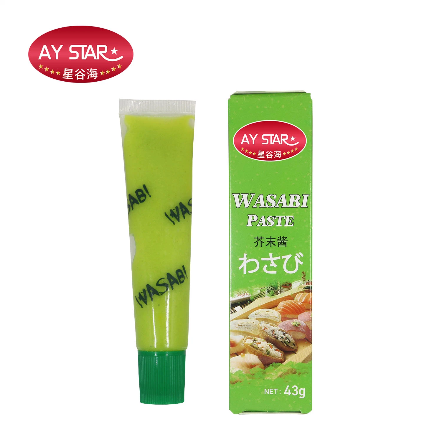 Halal Brc Japan Seasoning Fresh Wasabi Powder Horseradish Powder